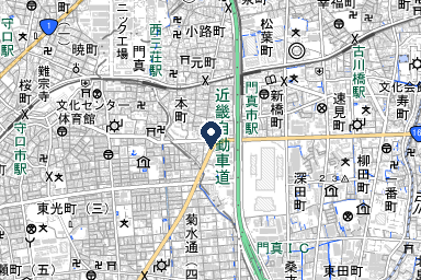 小さなお別れホール かどまの周辺地図