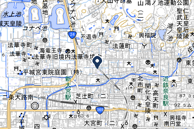 ほうれん会館の周辺地図