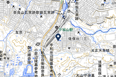 ならやま会館の周辺地図