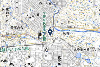 メモリアルホール登美ヶ丘の周辺地図