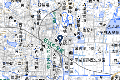 公益社 西大寺会館の周辺地図