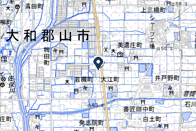 風の杜ホール 平和の周辺地図
