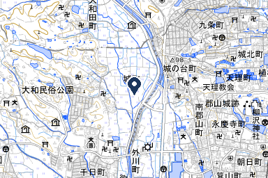 風の杜ホール 矢田の周辺地図