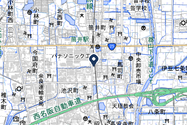 シティホール大和郡山の周辺地図