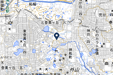 家族葬のファミーユ 奈良押熊ホールの周辺地図