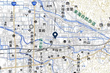 桜井典礼会館の周辺地図