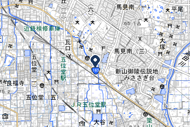 ティア香芝五位堂（家族葬ホール）の周辺地図