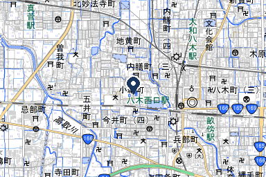エヴァホール橿原の周辺地図