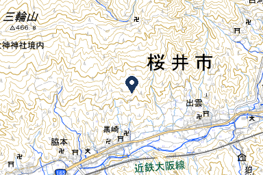 南都メモリアルはせホールの周辺地図