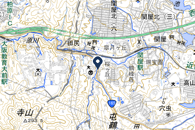 しらゆりホールの周辺地図