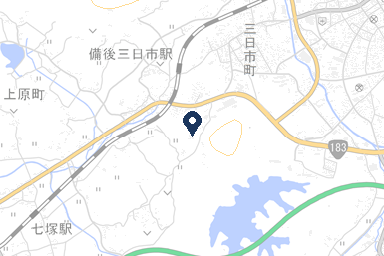 庄原やすらぎ会館の周辺地図