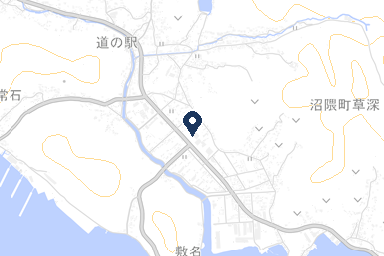 沼隈ホールの周辺地図