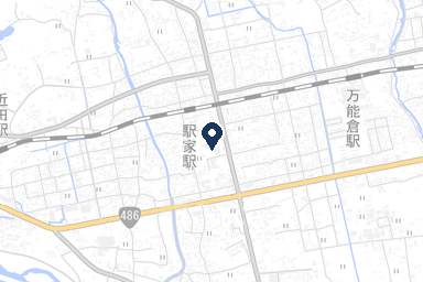 駅家ホールの周辺地図