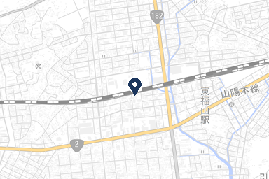 コミュニティーホール福山の周辺地図