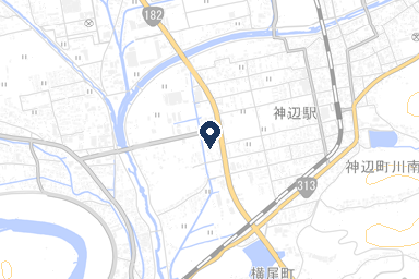 福山神辺家族葬ホールの周辺地図