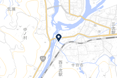 平安祭典 三次会館の周辺地図