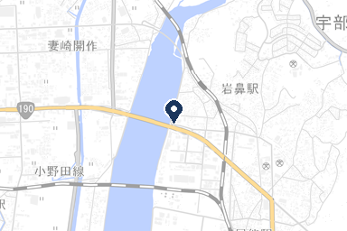 宇部典礼会館の周辺地図