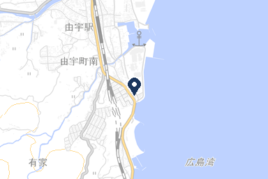 由宇典礼会館の周辺地図