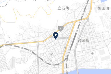 岩国中央典礼会館の周辺地図