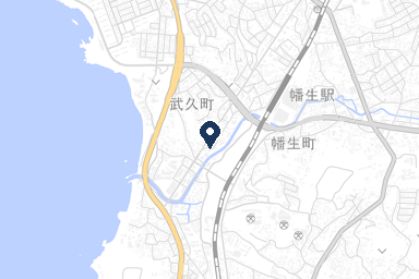 家族葬の心音下関たけひさの周辺地図