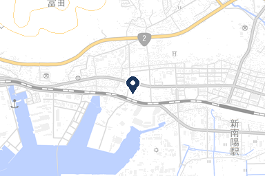 向西会館しんなんよう別館の周辺地図