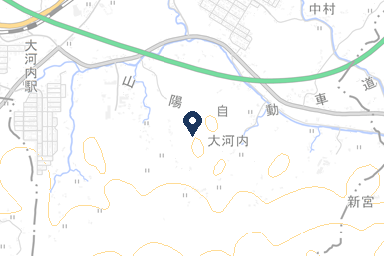 向西会館くまげの周辺地図