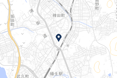 家族葬の飛鳥会館 山の田斎場の周辺地図