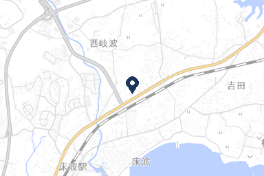 やすらぎ会館西岐波店の周辺地図