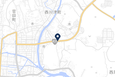 カワツ会館の周辺地図