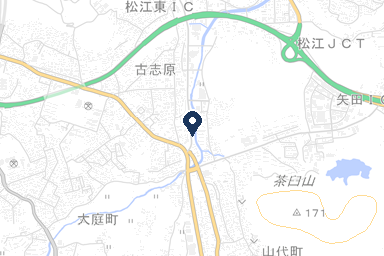 葬仙 松江葬祭会館の周辺地図