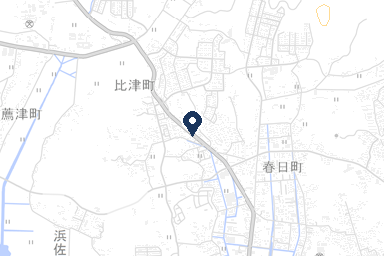 葬仙 比津ホールの周辺地図