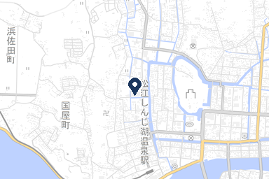 平安祭典 松江城西ウィングホールの周辺地図