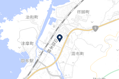典礼閣 浜田西会館の周辺地図