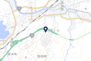 典礼閣 浜田会館の周辺地図