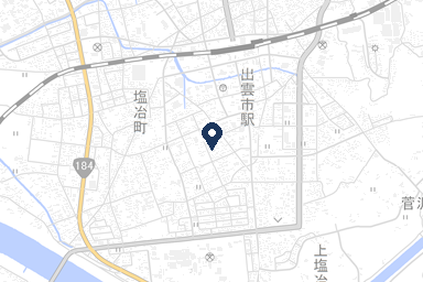 セレモール出雲・東館の周辺地図