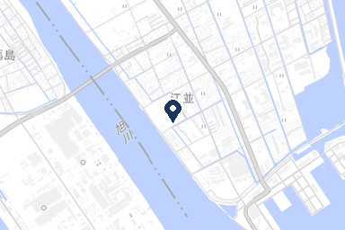 江並ホールの周辺地図