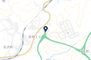 虹のホールはまだの周辺地図