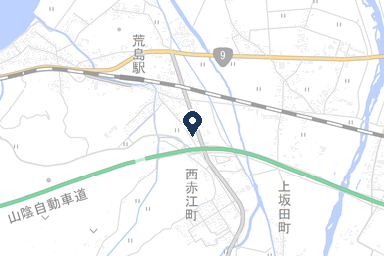 あらしま会館の周辺地図