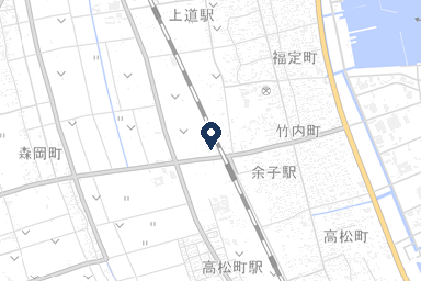 葬仙 余子ホールの周辺地図