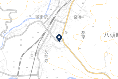 シティホールやずの周辺地図