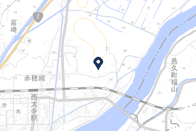 西大寺ホール（西大寺さくら亭）の周辺地図