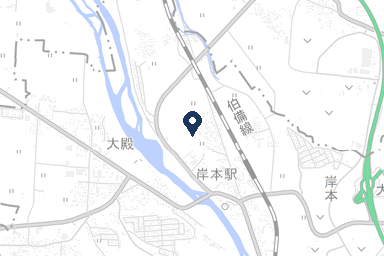 光風伯耆ホールの周辺地図