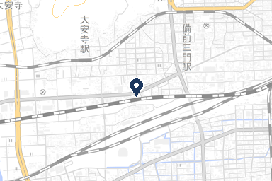 家族葬のカナクラ 大安寺の周辺地図