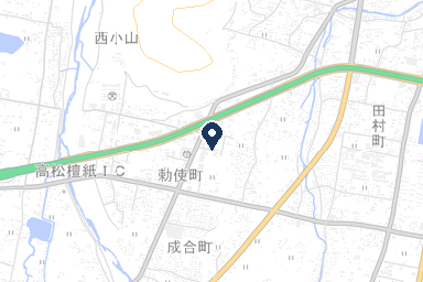 家族葬の花水木 高松勅使成合セレモニーホールの周辺地図