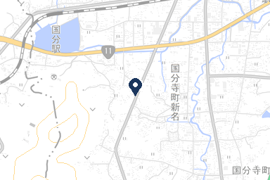 国分寺会館の周辺地図