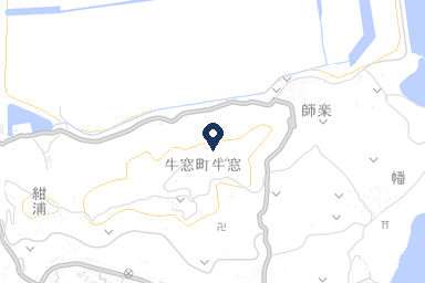 オブジェ牛窓の周辺地図