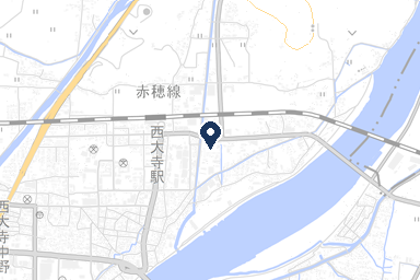 オブジェ西大寺の周辺地図