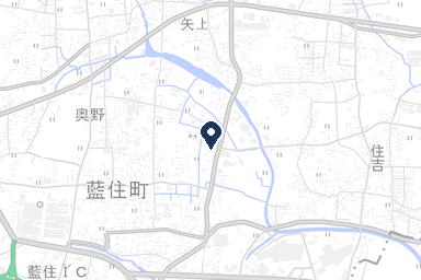 あおいホール藍住の周辺地図