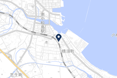あおいホール小松島の周辺地図