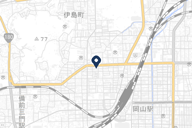 家族葬のファミーユ岡山伊福の周辺地図